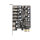 USB 5 Gbps PCI Express x1 Karte zu 5 x extern Typ-A + 2 x extern USB Type-C™ Buchse
