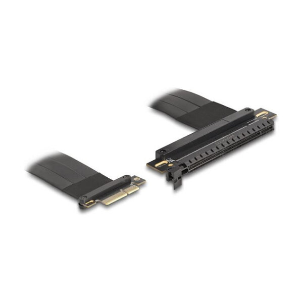 Riser Karte PCI Express 3.0 x4 Stecker zu x16 Slot mit Kabel 30 cm