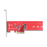 PCI Express 5.0 x4 Karte zu 1 x intern NVMe M.2 Key M -...