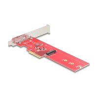PCI Express 5.0 x4 Karte zu 1 x intern NVMe M.2 Key M -...