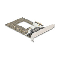 PCI Express 4.0 x4 Karte zu 1 x NVMe M.2 Key M 110 mm...