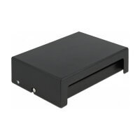 Delock Keystone Patchpanel 8 Port schwarz