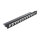 Delock 19? Keystone Patchpanel 24 Port abgestuft schwarz