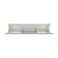 Delock 19? Patchpanel 16 Port Cat.6A 1 HE grau