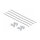 Delock 10? Patchpanel 8 Port Cat.6A 1 HE schwarz