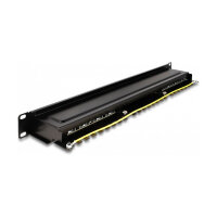 Delock 19? Patchpanel 16 Port Cat.6A 1 HE schwarz