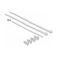 Delock 19? Patchpanel 16 Port Cat.6A 1 HE schwarz