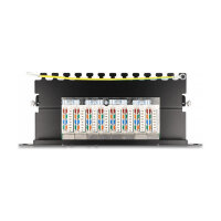 Delock 10? Patchpanel 8 Port Cat.6A 0,5 HE schwarz