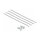 Delock 10? Patchpanel 8 Port Cat.6A 0,5 HE schwarz