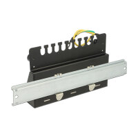 Delock Keystone Desktop Patchpanel 12 Port schwarz