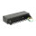 Delock Keystone Desktop Patchpanel 12 Port schwarz