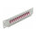 Delock 10? LWL Patchpanel 12 Port LC Duplex violett 1 HE grau