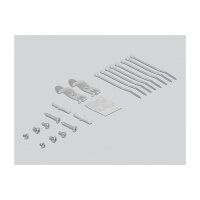Delock Keystone Patchpanel 8 Port grau