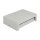 Delock Keystone Patchpanel 8 Port grau