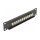 Delock 10? LWL Patchpanel 12 Port LC Duplex beige 1 HE schwarz