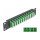 Delock 10? LWL Patchpanel 12 Port LC Quad grün 1 HE schwarz