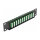 Delock 10? LWL Patchpanel 12 Port LC Quad grün 1 HE schwarz