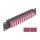 Delock 10? LWL Patchpanel 12 Port LC Quad violett 1 HE schwarz