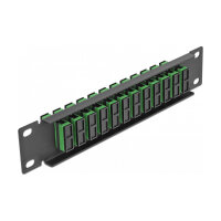 Delock 10? LWL Patchpanel 12 Port SC Duplex grün 1...