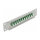 Delock 10? LWL Patchpanel 12 Port LC Duplex grün 1 HE grau