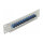 Delock 10? LWL Patchpanel 12 Port SC Simplex blau 1 HE grau