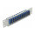 Delock 10? LWL Patchpanel 12 Port SC Duplex blau 1 HE grau