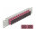Delock 10? LWL Patchpanel 12 Port SC Duplex violett 1 HE grau