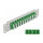 Delock 10? LWL Patchpanel 12 Port LC Quad grün 1 HE grau