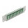 Delock 10? LWL Patchpanel 12 Port LC Quad grün 1 HE grau