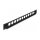 Delock 19? D-Typ Patchpanel 12 Port werkzeugfrei schwarz