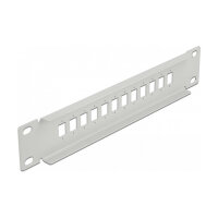 Delock 10? LWL Patchpanel 12 Port für SC Simplex / LC Duplex 1 HE grau