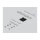 Delock Keystone Patchpanel 12 Port schwarz
