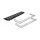 Delock 19? Keystone Patchpanel 48 Port mit Entlastungsschienen 2 HE schwarz