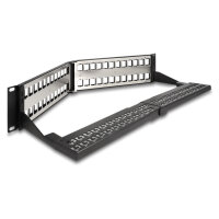 Delock 19? Keystone Patchpanel 48 Port mit...
