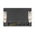 Delock Mini Desktop Patchpanel RJ45 Buchse 6 Port Cat.6A geschirmt schwarz - zur Montage an Tisch, Wand oder Hutschiene