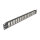Delock Panel Mount 19" 16 Port 1 HE schwarz