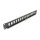 Delock Panel Mount 19" 16 Port 1 HE schwarz