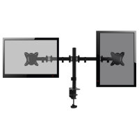 equip Bewegliche Dual Monitor/LCD-Tischhalterung 13" bis 27