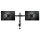 equip Bewegliche Dual Monitor/LCD-Tischhalterung 13" bis 27
