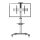 ROLINE LCD-/TV-Rollstnder, 37-70 Zoll, bis 50 kg, silberfarben