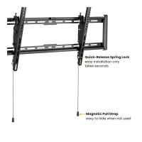 VALUE TV-Wandhalterung, neigbar, 43-90 Zoll, bis 75 kg