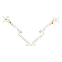 BakkerElkhuizen BE Flexible Dual Monitorarm White