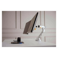 BakkerElkhuizen BE Flexible Dual Monitorarm White