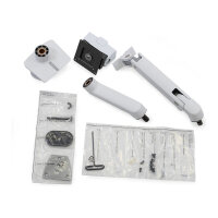 Ergotron HX Monitor Arm mit VHD-Gelenk, Tischhalterung (wei, fr 1000 R Curved Monitore)