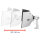 Ergotron HX Monitor Arm mit VHD-Gelenk, Tischhalterung (wei, fr 1000 R Curved Monitore)