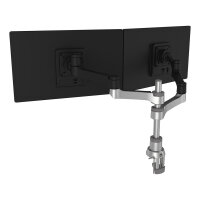 R-Go Monitorarm 0"-32" 2TFT Max.8KG(2x) Zepher4 silb.