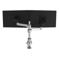 R-Go Monitorarm 0"-32" 2TFT Max.8KG(2x) Zepher4 silb.