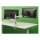 R-Go Monitorarm 0"-32" 2TFT Max.8KG(2x) Zepher4 silb.
