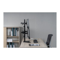 Equip Tischfuß 17"-32"/4TFT 360° Gelenkig 9Kg schwarz lite Retail