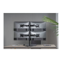 Equip Tischfuß 17"-32"/4TFT 360° Gelenkig 9Kg schwarz lite Retail
